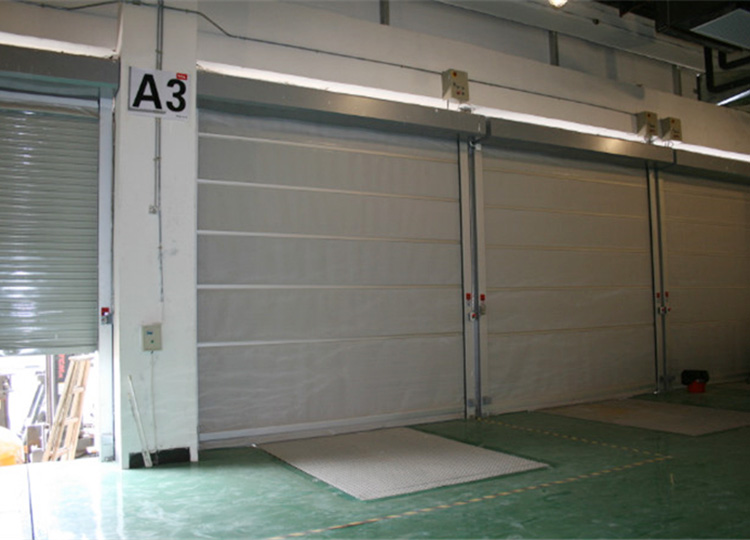 System composition and working principle of fast rolling door